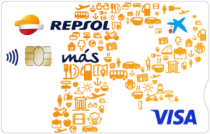 caixabank tarjeta repsol mas visa